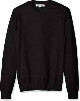 Amazon Essentials Men's Long-Sleeve Crewneck Sweater, 100% Cotton, Big & Tall Options Available
