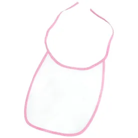 Baby Bib - 100% Polyester - Pink