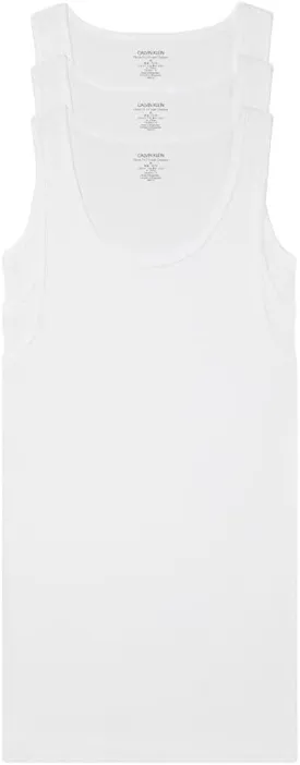 Calvin Klein Men's Cotton Classics 3-Pack Tanks