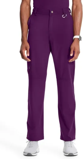Cherokee Infinity Mens Scrub Pants Modern Fit 6 Pockets Tapered Leg with Drawstring - CK200A
