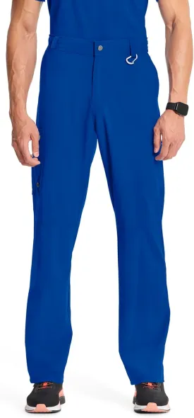 Cherokee Infinity Mens Scrub Pants Modern Fit 6 Pockets Tapered Leg with Drawstring - CK200A
