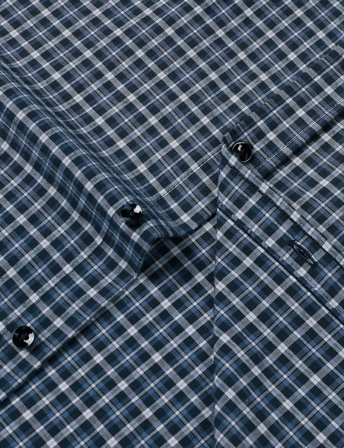 Men's Transitional Weather Slim Fit Long Sleeve Button Down Shirt Business Casual Dress Shirts with Pocket