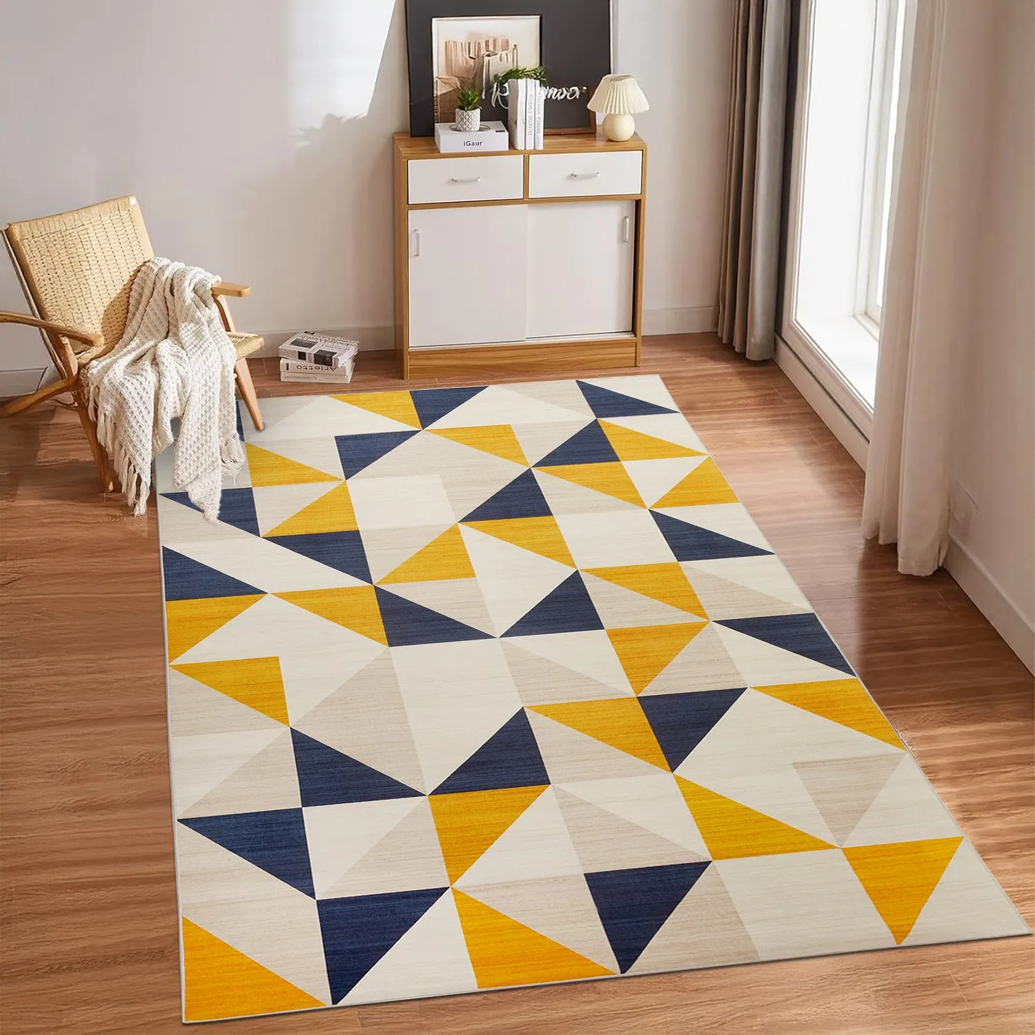 Modern Colourful Large Bedroom Rug Brio