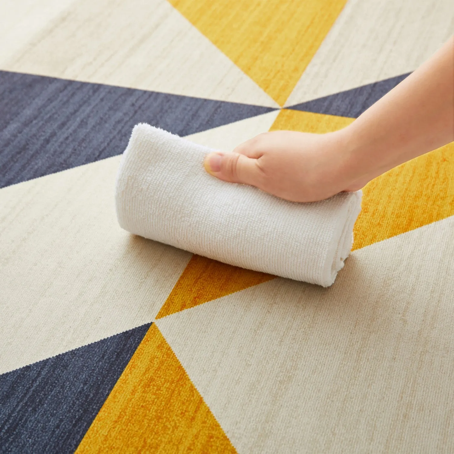 Modern Colourful Large Bedroom Rug Brio
