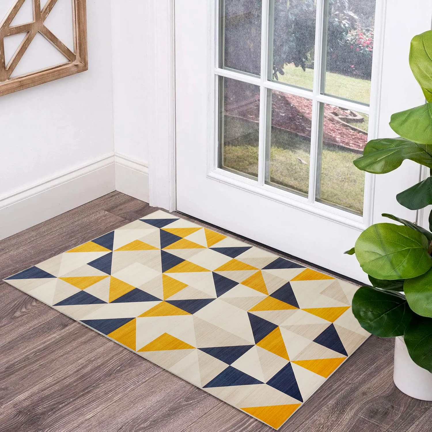 Modern Colourful Large Bedroom Rug Brio