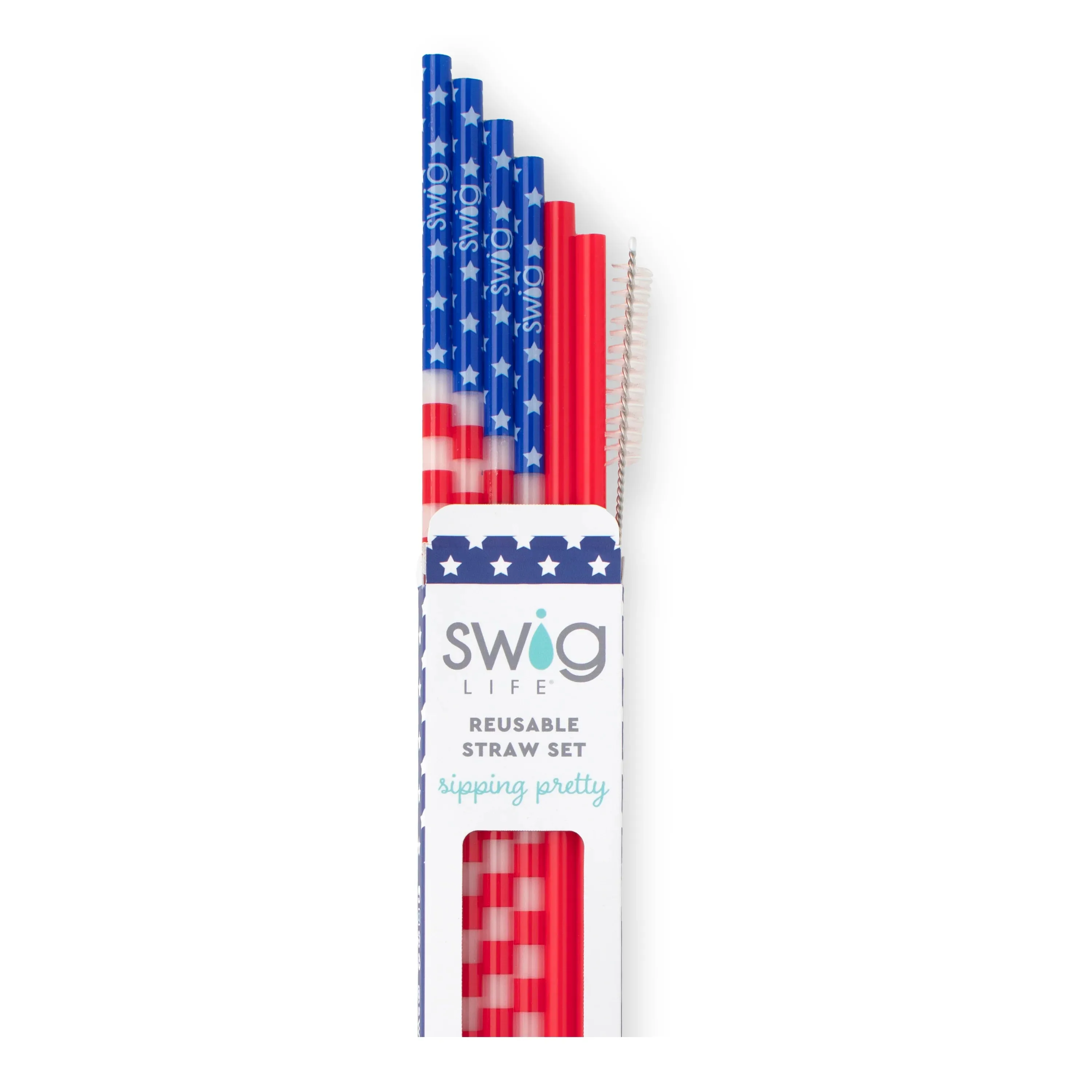 Reusable Straws W/ Toppers (Mult Styles)