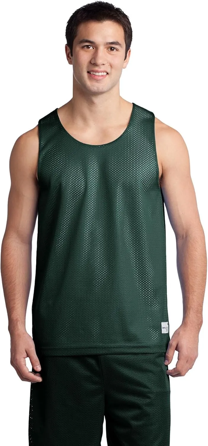 SPORT-TEK Men's PosiCharge Classic Mesh Reversible Tank