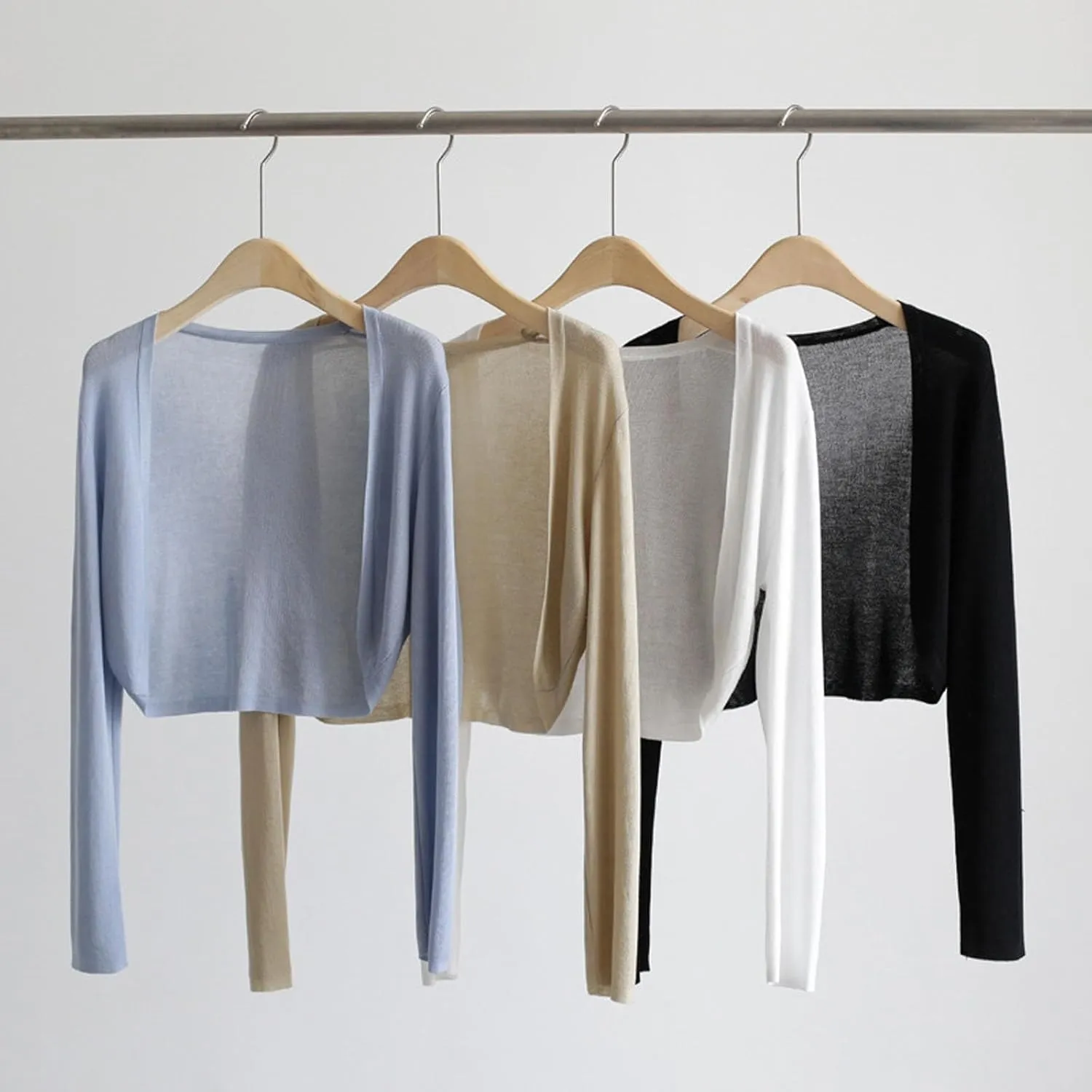 Sun Knit Cardigan Women's Thin Ice Silk Coat Shawl, Extractiony Sun Knit Cardigan, Knit Cardigans for Women